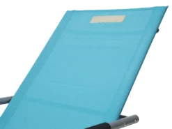 Gyngeliggestol CARANO Metal Turkis