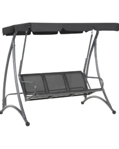 Gyngesofa BOGART Metal Sort