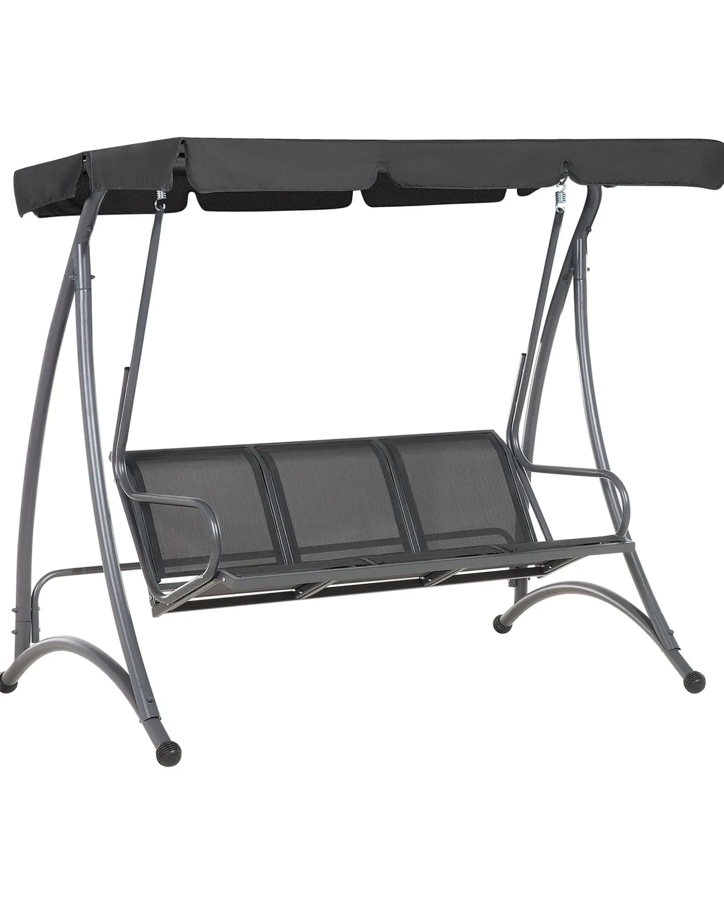 Gyngesofa BOGART Metal Sort