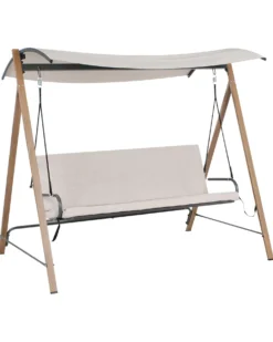 Gyngesofa BONAGIA Metal Beige