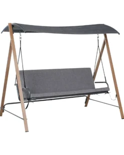 Gyngesofa BONAGIA Metal Grå