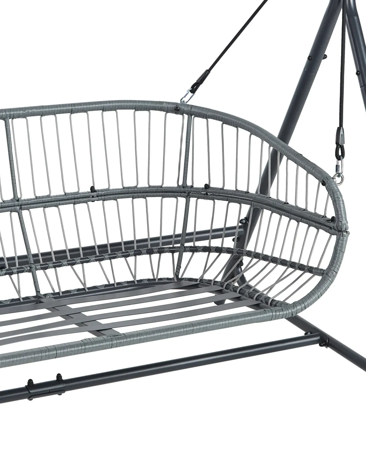 Gyngesofa FIASTRA Metal Lysegrå