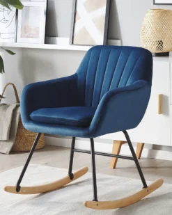 Gyngestol LIARUM Velour Navy Blå