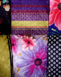 Gyngestol OULU Velour Multifarvet