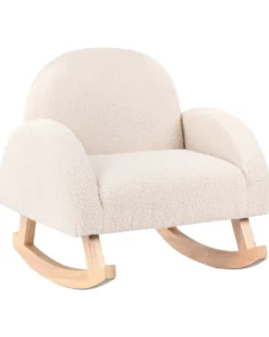 Gyngestol til børn HUG Boucle Lys Beige