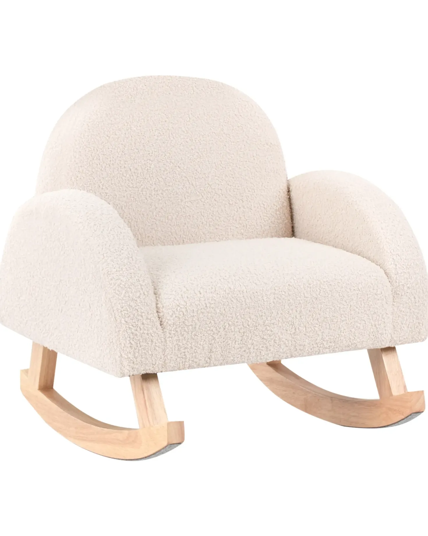 Gyngestol til børn HUG Boucle Lys Beige