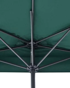 Halvrund parasol 270 cm GALATI Grøn