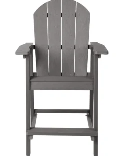 Have barstol ADIRONDACK Syntetisk materiale Mørkegrå
