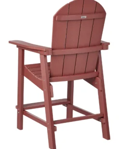 Have barstol ADIRONDACK Syntetisk materiale Rød