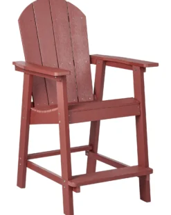 Have barstol ADIRONDACK Syntetisk materiale Rød