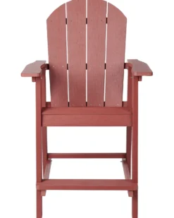 Have barstol ADIRONDACK Syntetisk materiale Rød