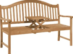 Havebænk HILO 150 cm Akacietræ Brun