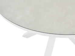 Havebord MALETTO 120 cm 120 cm Glas Brungrå