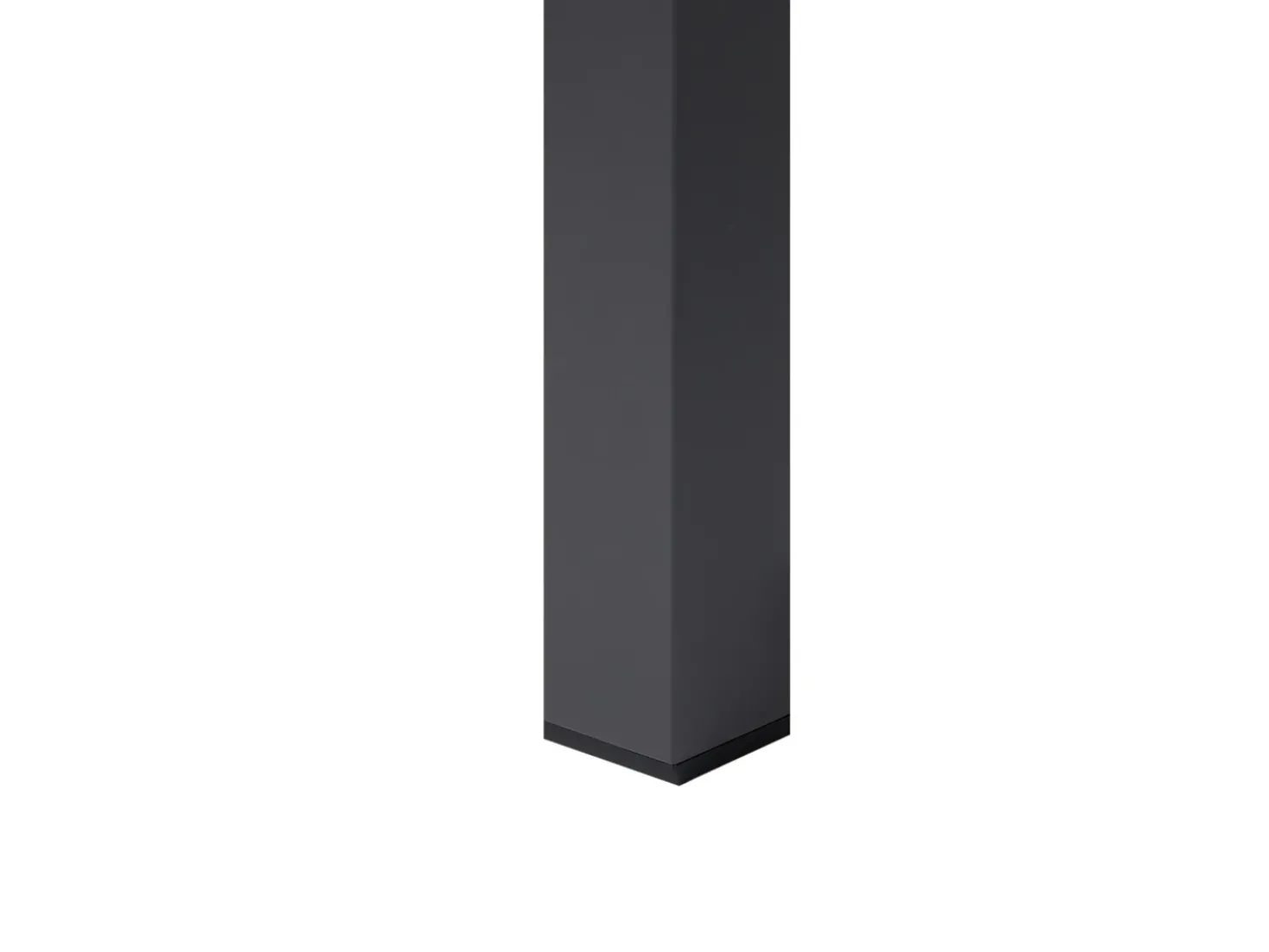 Havebord med udtræk ARDESIO 160/220 cm 90 cm Metal Mørkegrå