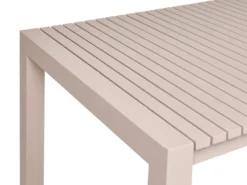 Havebord med udtræk ARDESIO 160/220 cm 90 cm Metal Sand Beige
