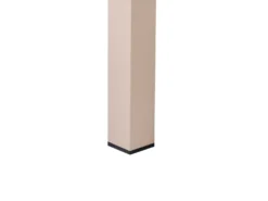 Havebord med udtræk ARDESIO 160/220 cm 90 cm Metal Sand Beige