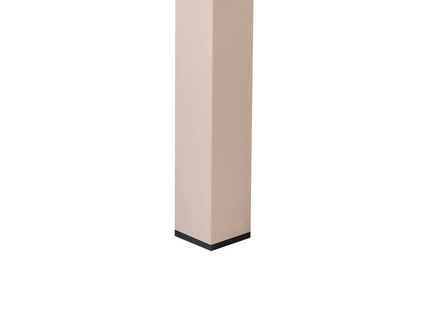 Havebord med udtræk ARDESIO 160/220 cm 90 cm Metal Sand Beige