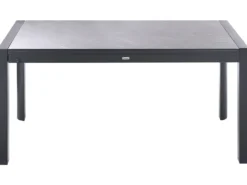 Havebord med udtræk BINASCO 160/220 cm 90 cm Sten effekt Grå