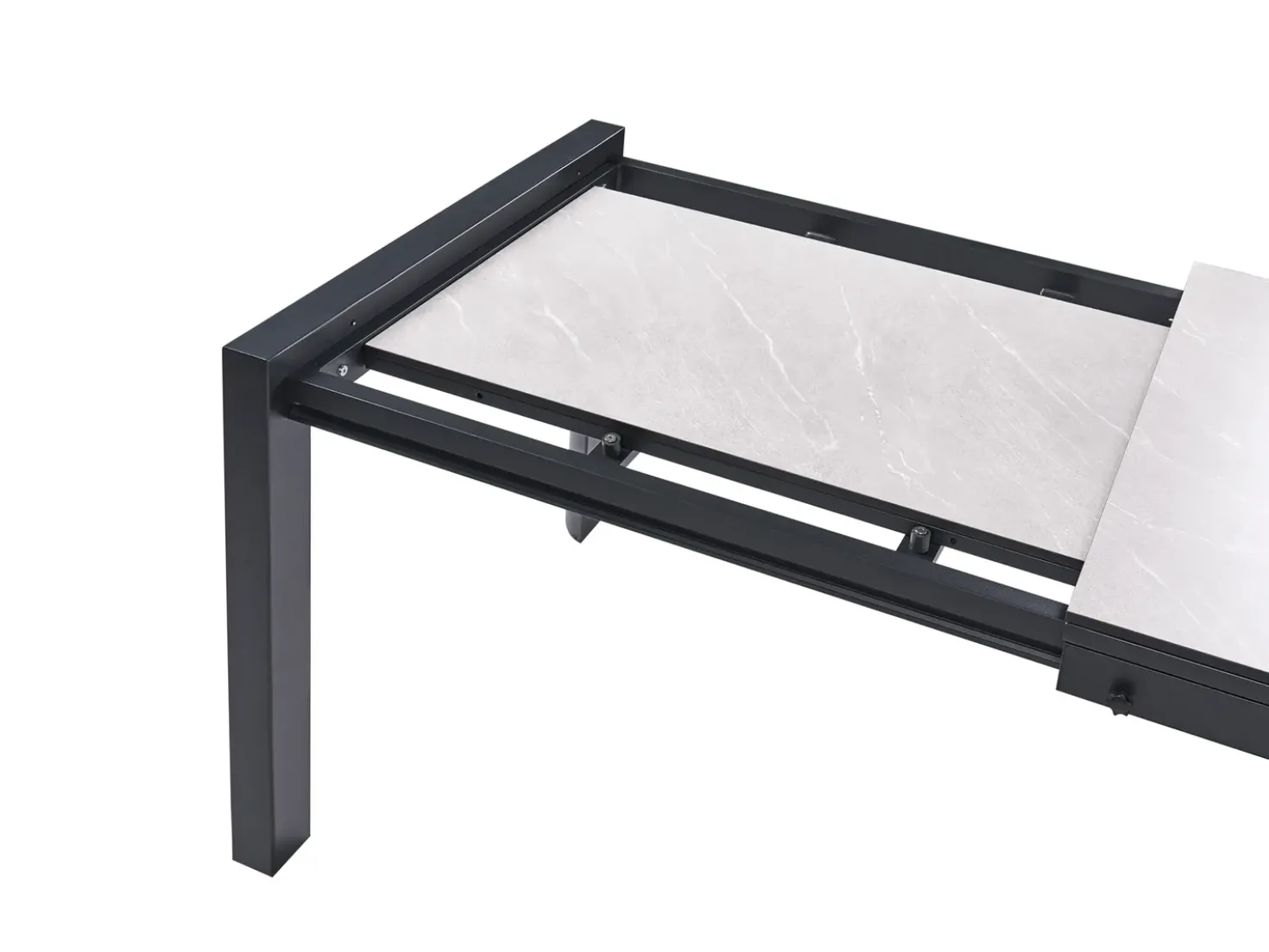 Havebord med udtræk BINASCO 160/220 cm 90 cm Beige