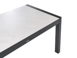 Havebord med udtræk BINASCO 160/220 cm 90 cm Beige