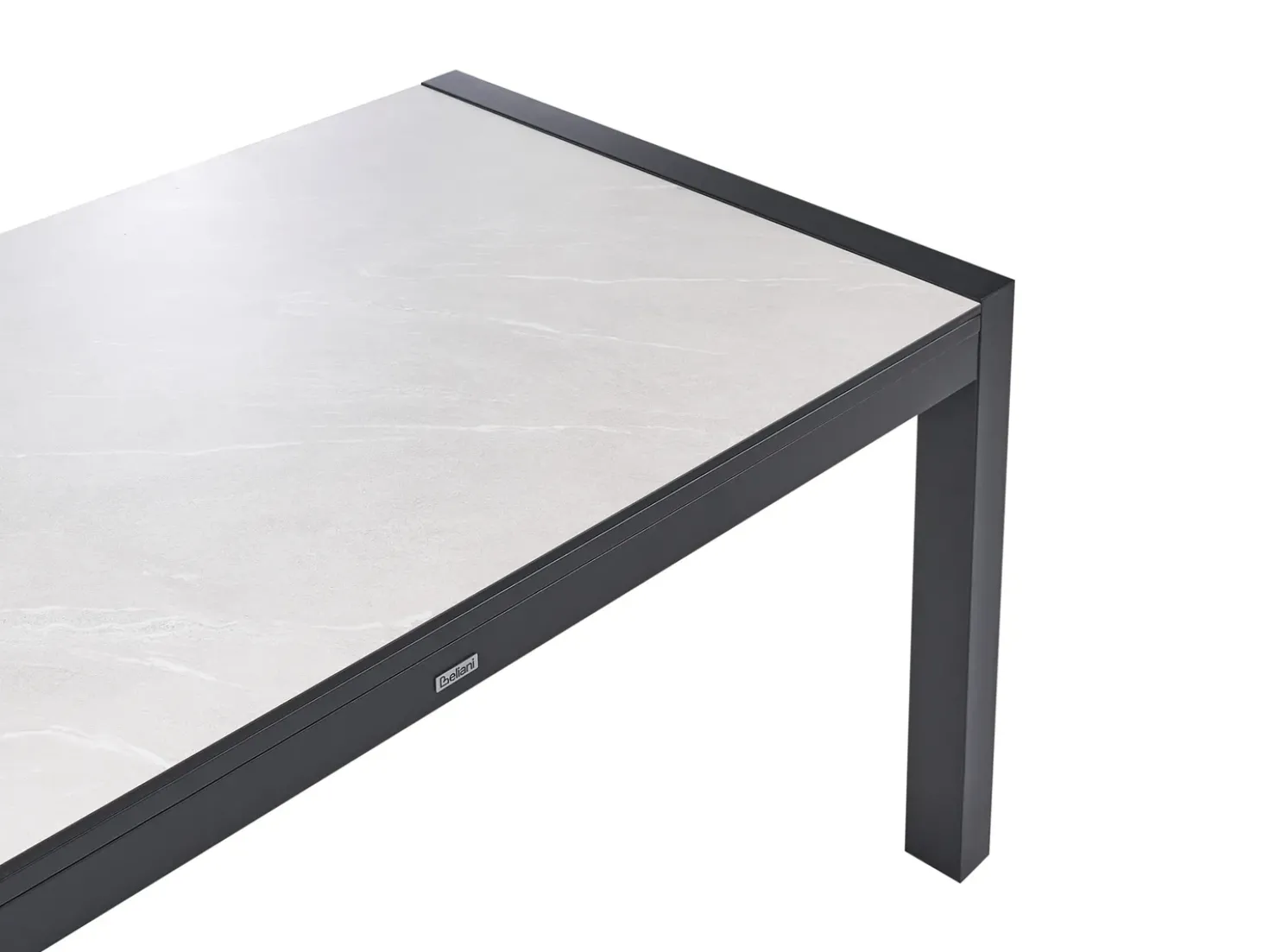Havebord med udtræk BINASCO 160/220 cm 90 cm Beige