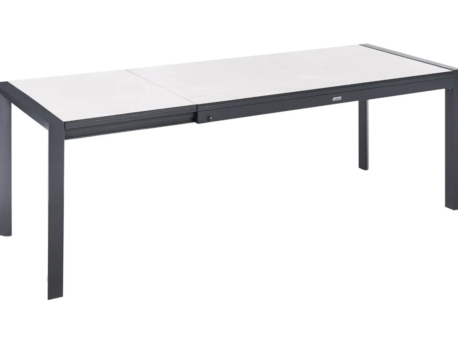 Havebord med udtræk BINASCO 160/220 cm 90 cm Beige