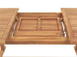 Havebord med udtræk JAVA 160/220 cm 90 cm Akacietræ Lysebrun