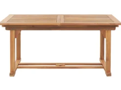Havebord med udtræk JAVA 160/220 cm 90 cm Akacietræ Lysebrun