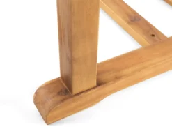 Havebord med udtræk JAVA 160/220 cm 90 cm Akacietræ Lysebrun