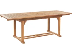 Havebord med udtræk JAVA 160/220 cm 90 cm Akacietræ Lysebrun