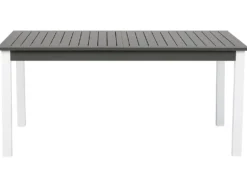 Havebord med udtræk PANCOLE 168/248 cm 100 cm Metal Grå