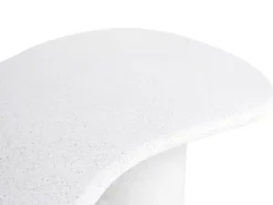 Havebord SIRMIONE 200 cm 110 cm Terrazzo effekt Hvid terrazzo