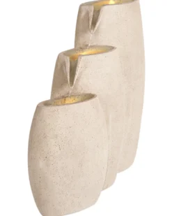 Havefontæne ARKLE LED Beige