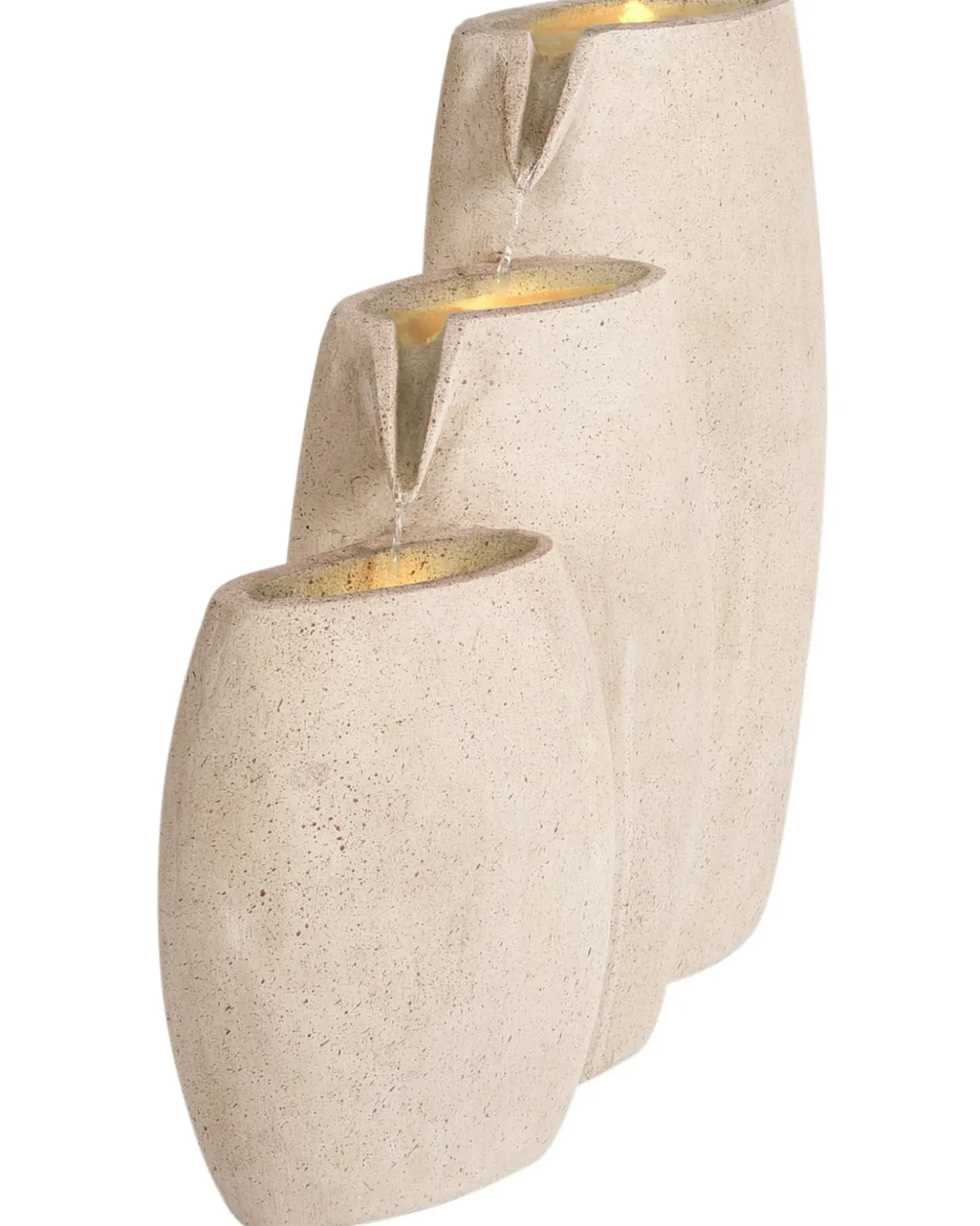 Havefontæne ARKLE LED Beige
