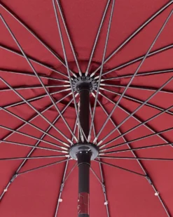 Haveparasol 255 cm BAIA Mørkerød