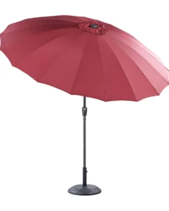 Haveparasol 255 cm BAIA Mørkerød