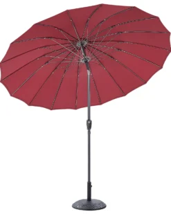 Haveparasol 255 cm BAIA Mørkerød