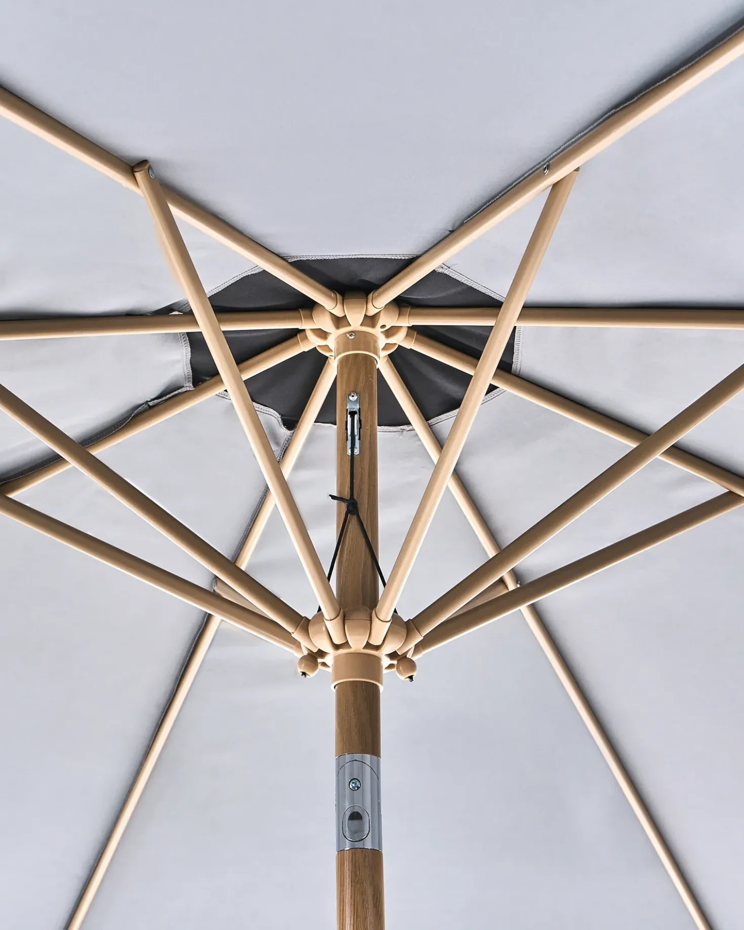 Haveparasol 270 cm ISOLOTTO Grå