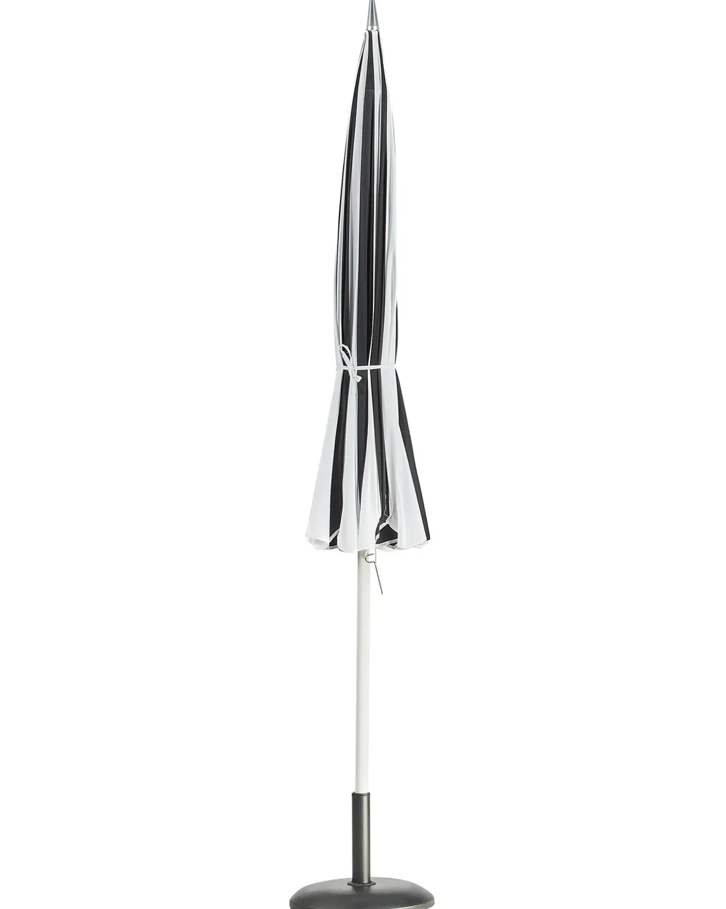 Haveparasol 245 cm MINOA Sort/hvid