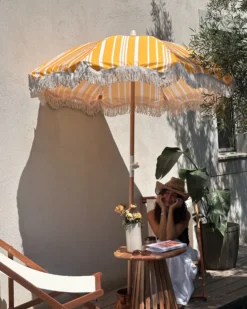 Haveparasol 150 cm MONDELLO Gul