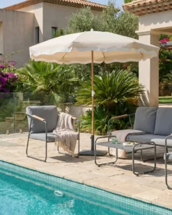 Haveparasol 232 cm SESTRIERE Beige
