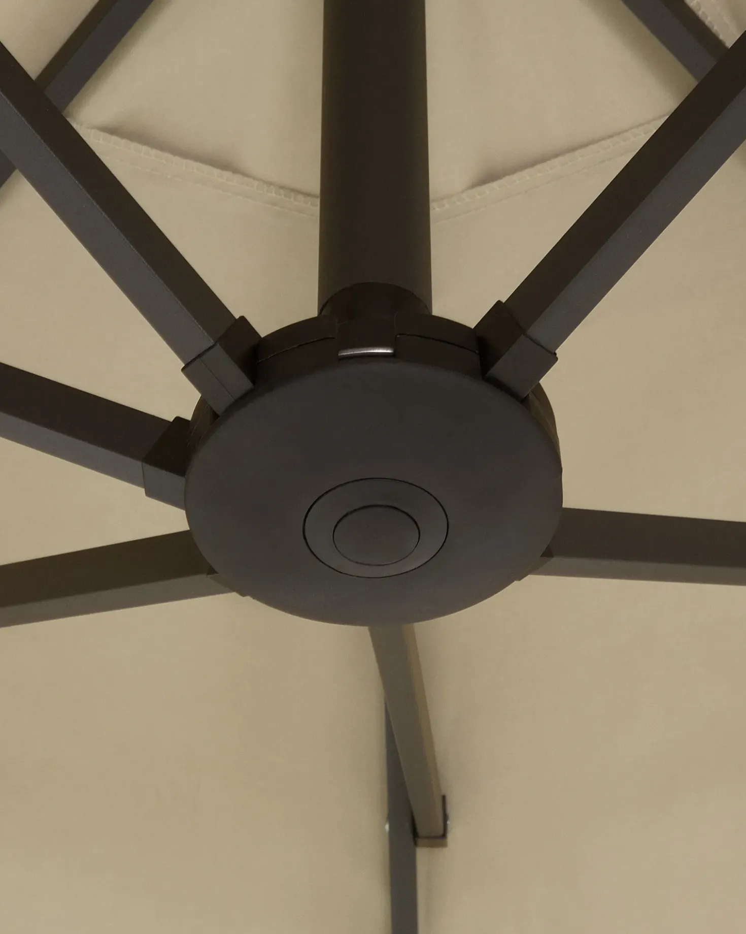 Haveparasol 460 cm SIBILLA Beige