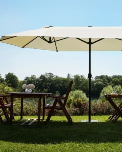 Haveparasol 460 cm SIBILLA Beige