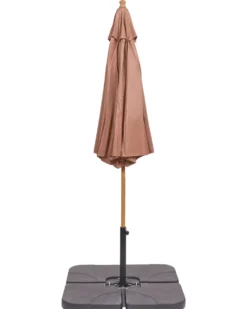 Haveparasol 270 cm TOSCANA Brun
