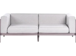 Havesofa 2 personers FERRETTI Brungrå