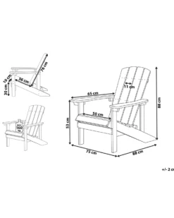 Havestol ADIRONDACK Gul