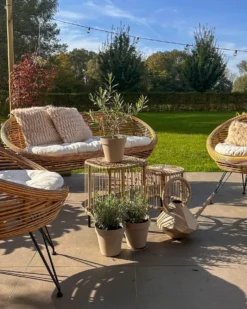 Havestol MARATEA Rattan Naturlig