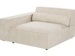 HELLNAR 3 personers Modulsofa Lys Beige Velour