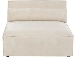 HELLNAR 3 personers Modulsofa Lys Beige Velour