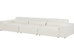 HELLNAR 3 personers Modulsofa Cremehvid Boucle